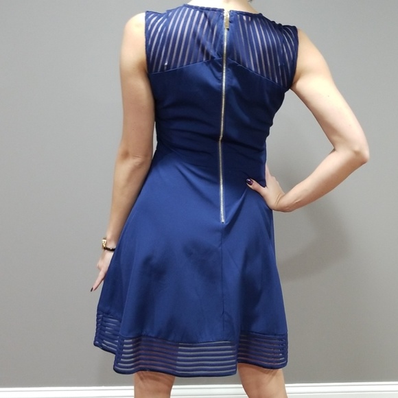 New Blue London cocktail dress - Picture 3 of 4